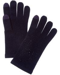 Sofiacashmere - Scattered Heat Set Cashmere Glove - Lyst