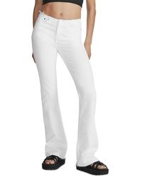 Rag & Bone - Pocket Cotton Flared Jeans - Lyst