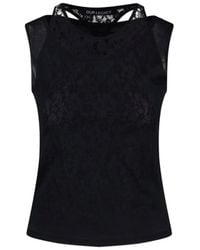 Our Legacy - Sleeveless Lace Detail Tank Top - Lyst