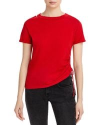 n:PHILANTHROPY - Vancouver Cut Out Rouched T-shirt - Lyst