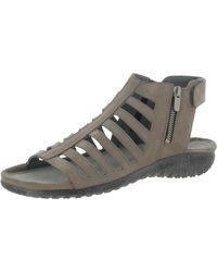 Naot - Pitau Zipper Open-toe Gladiator Sandals - Lyst