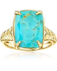 Ross-Simons - Ring With Lab-Grown Diamonds - Lyst