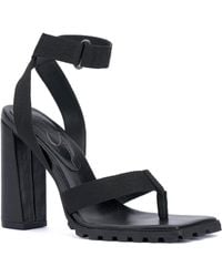 Jessica Simpson - Kielne Square Toe Ankle Strap Heel Sandals - Lyst