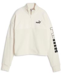 PUMA - Power Colorblock Sweatshirt - Lyst