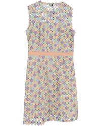 Moschino - Cheap And Chic Floral Macrame Sheath Dress - Lyst