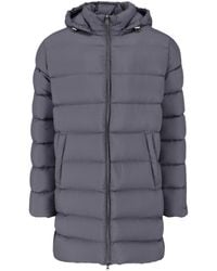 Herno - Long Hooded Puffer Coat - Lyst