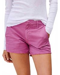 Sundry - Trouser Raw Hem Shorts - Lyst