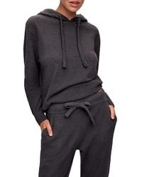 Eberjey - Boucle Pants Graphite Relaxed Fit Drawstring Jogger Ddr2675 - Lyst