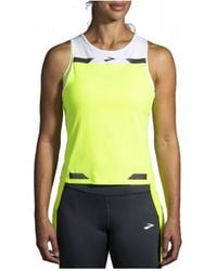 Brooks - Run Visible Back-To-Front Tank Top - Lyst