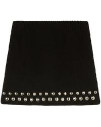 Alanui - Love And Studs Mini Skirt - Lyst
