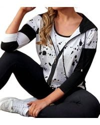 Angel - Splatter Zip Hoodie - Lyst