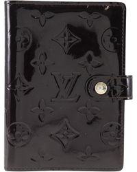 Louis Vuitton - Agenda Mm Patent Leather Wallet (pre-owned) - Lyst