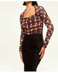 MISA Los Angles - Hayworth Bodysuit - Lyst