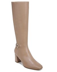 Naturalizer - Waylon Faux Leather Square Toe Knee-high Boots - Lyst