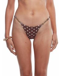 CAPITTANA - Eve Polka Dot Bikini Bottom - Lyst