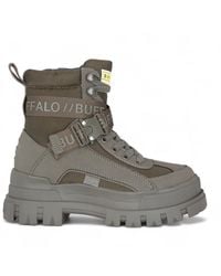 Buffalo - Chunky Platform High Ankle Combat Boots - Lyst