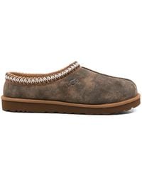 UGG - Chestnut Tasman Baxter Suede Loafers - Lyst