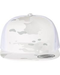 Classics - Flat Bill Trucker Cap - Lyst