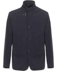 Fay - Dark Travel Hook-Fastening Jacket - Lyst