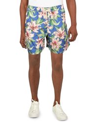 Polo Ralph Lauren - Floral Print Board Shorts Swim Trunks - Lyst