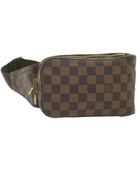 Louis Vuitton - Geronimo Canvas Shoulder Bag (pre-owned) - Lyst