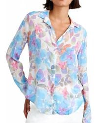 Bella Dahl - Hipster Floral Shirt - Lyst