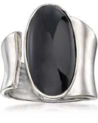 Ross-Simons - Onyx Wrap Ring - Lyst
