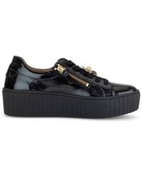 Gabor - Schwartz Platform Sneaker - Lyst