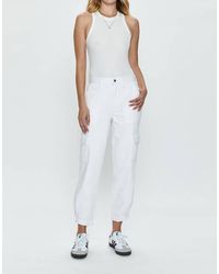 Pistola - Josephine High Rise Tapered Cargo Pants - Lyst