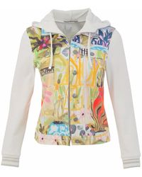 Dolcezza - Print Hooded Jacket - Lyst