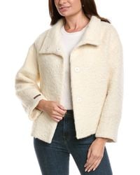 Peserico - Wool, Alpaca, & Mohair-Blend Coat - Lyst