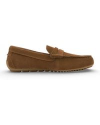 Tamaris - Suede Moccasin Loafers Casual Shoes - Lyst