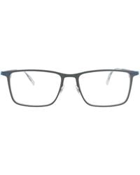 Montblanc - Square-Frame Alluminium Optical Frames - Lyst