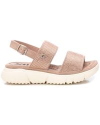 Xti - Flat Suede Sandals By _ - Lyst