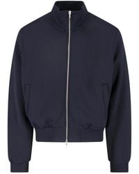 Our Legacy - Zip-Through Cotton-Blend Sweatshirt - Lyst