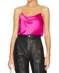 Cami NYC - Busy Cami Crystal Chain Strap Top - Lyst