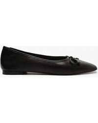 SCHUTZ SHOES - Arissa Leather Ballet Flat - Lyst