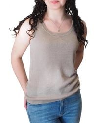Kinross Cashmere - Rib Tank Top - Lyst