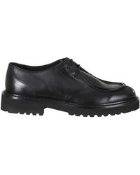 Doucal's - Parabout Smooth Leather Lace-Up Derby Shoes - Lyst
