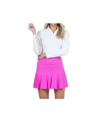 IBKUL - Flounce Mini Skort - Lyst
