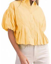 ..,merci - The Lola Bubble Hem Top - Lyst