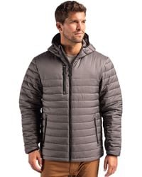 Clique - Valhalla Full Zip Puffer Jacket - Lyst