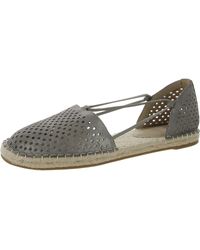 Eileen Fisher - Leather Perforated Espadrilles - Lyst