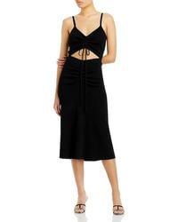 Lucy Paris - Cut-out Midi Sweaterdress - Lyst