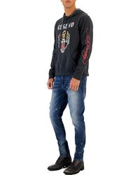 Ed Hardy - Legend Tiger Graphic Pullover Hoodie - Lyst