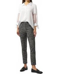 Joseph Ribkoff - Abstract Jacquard Straight Pull-On Pants - Lyst
