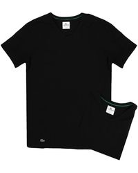 Lacoste - V-neck Undershirt T-shirt 2 Pack - Lyst
