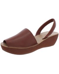 Kenneth Cole - Fine Glass Slip On Slingback Wedge Sandals - Lyst