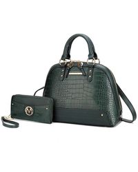 MKF - Nora Premium Croco Satchel Handbag - Lyst