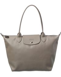 Longchamp - Le Pliage Xtra Medium Leather Tote - Lyst